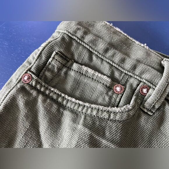 Free People NWT distressed shorts size 26 - Picture 6 of 7